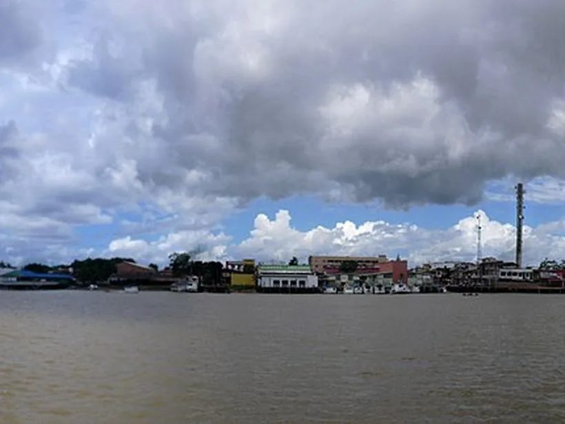 Vista da cidade de Abaetetuba no Pará