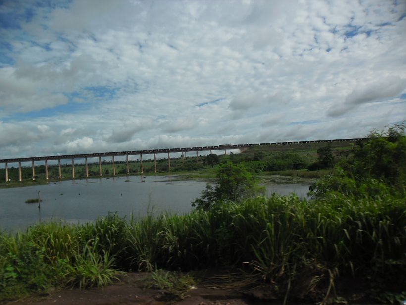 Trilhos da Estrada de Ferro Carajás em Açailândia