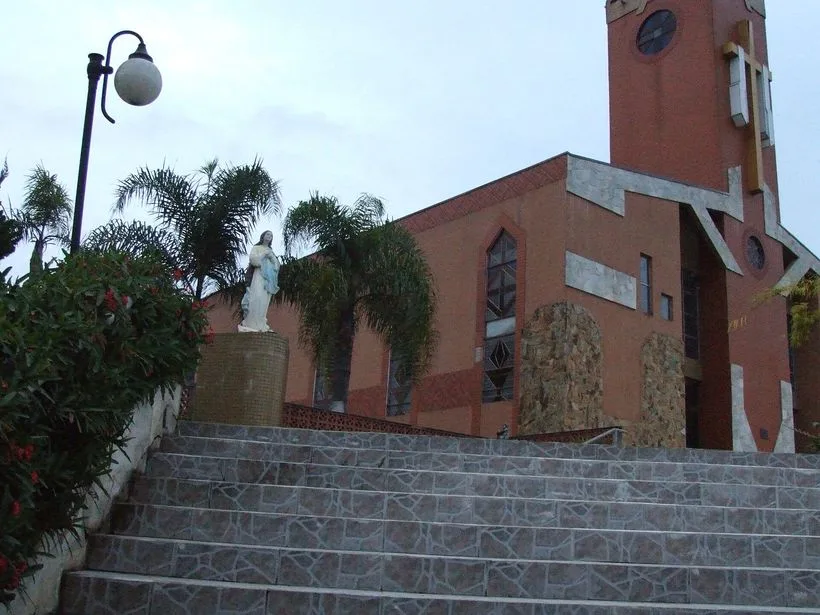 Fachada da Igreja Matriz de Almirante Tamandaré