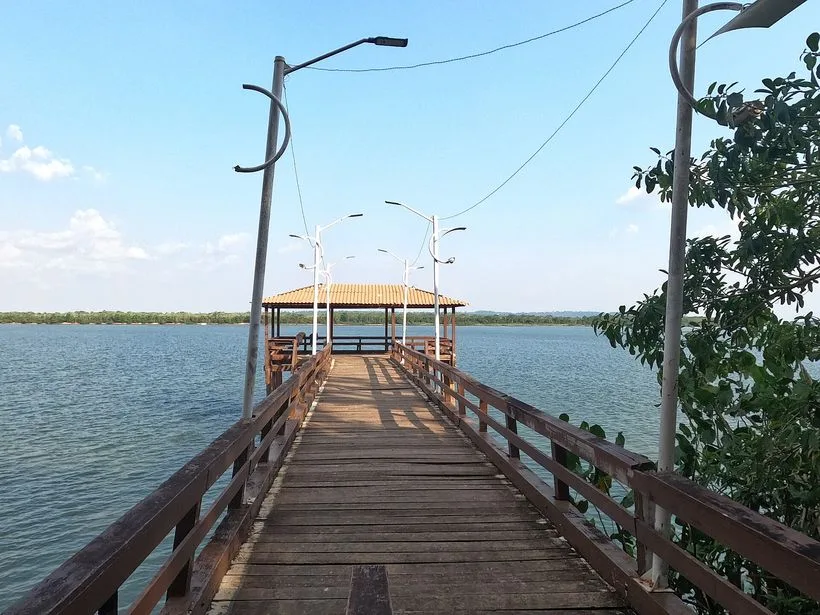 Orla e cais de Altamira no rio Xingu
