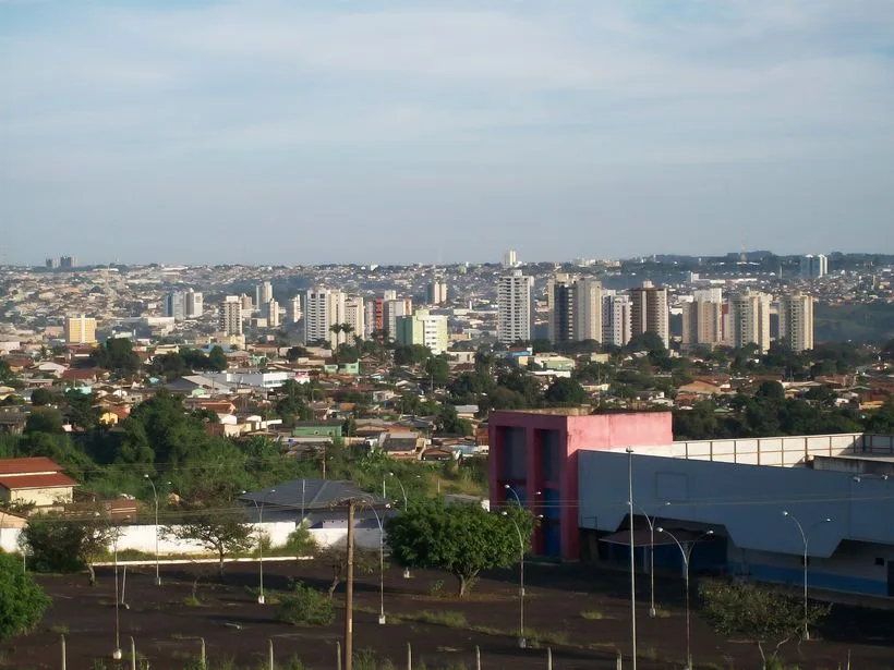 Vista parcial da cidade de Anápolis
