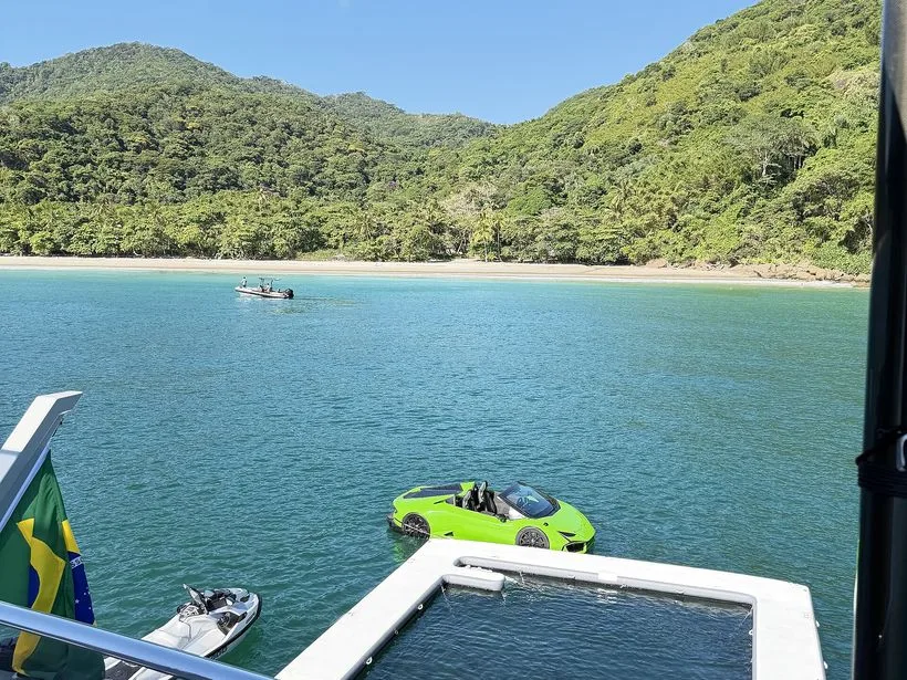 Praia de Lopes Mendes na Ilha Grande, em Angra dos Reis