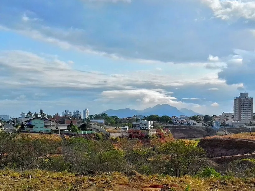 Paisagem do litoral de Aracruz