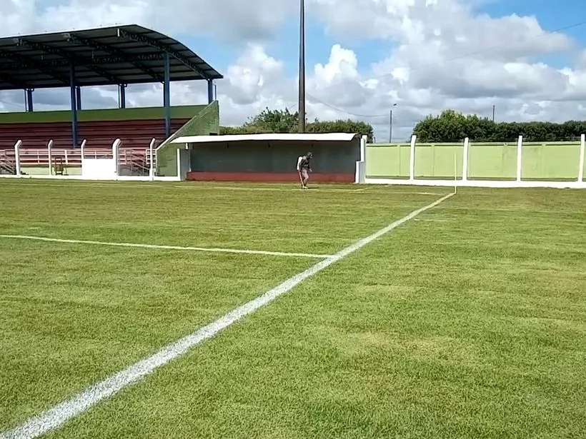 Estádio de futebol em Ariquemes