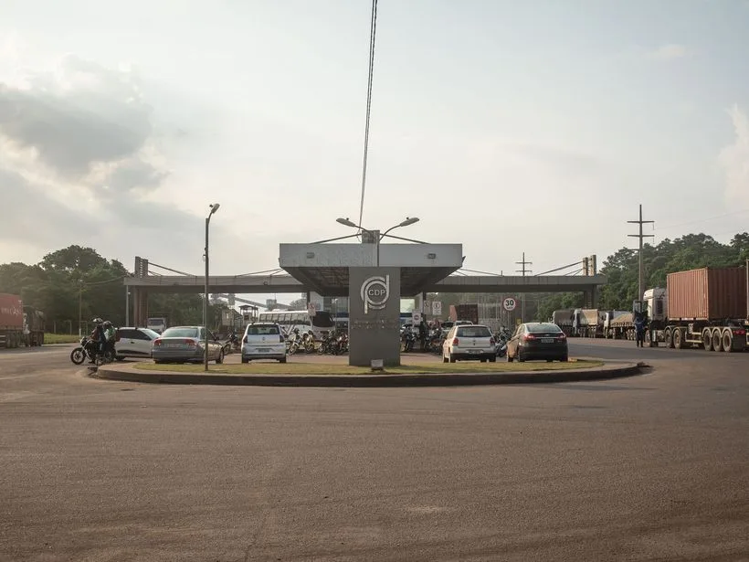 Entrada do porto da Companhia Docas do Pará em Vila dos Cabanos, Barcarena