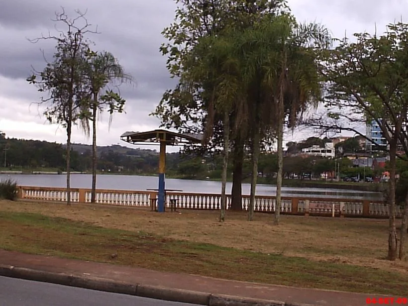 Vista do Lago do Taboão em Bragança Paulista