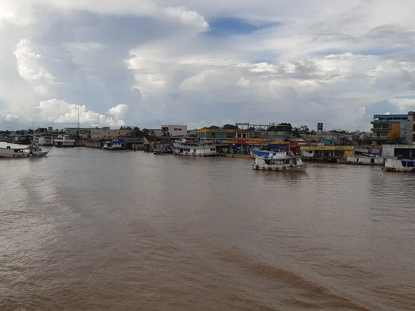 Área urbana de Breves no Pará