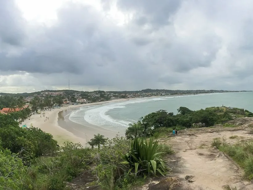 Praia de Gaibu no Cabo de Santo Agostinho