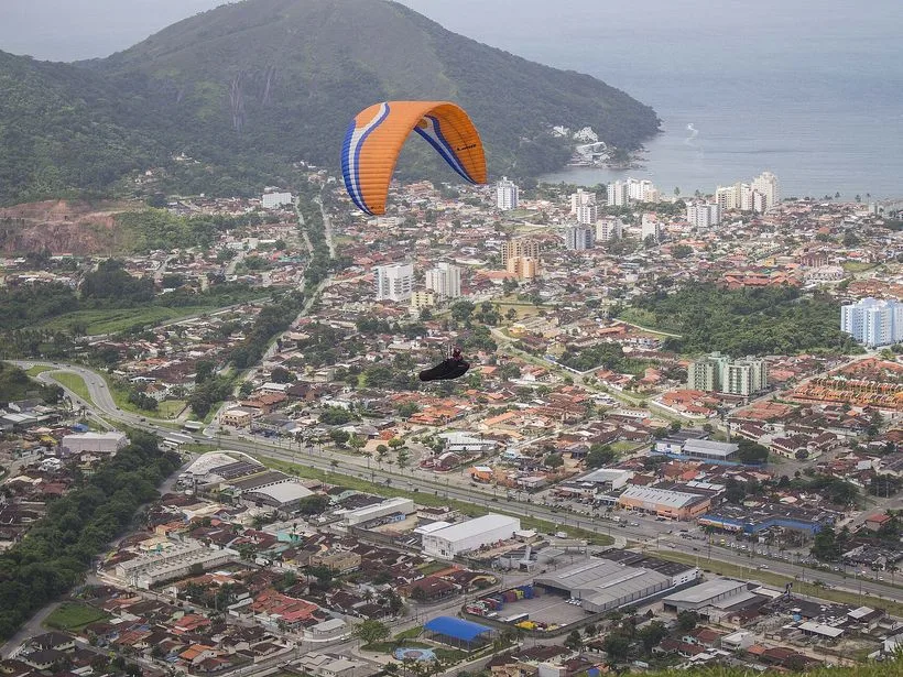 Vista do Morro Santo Antônio em Caraguatatuba