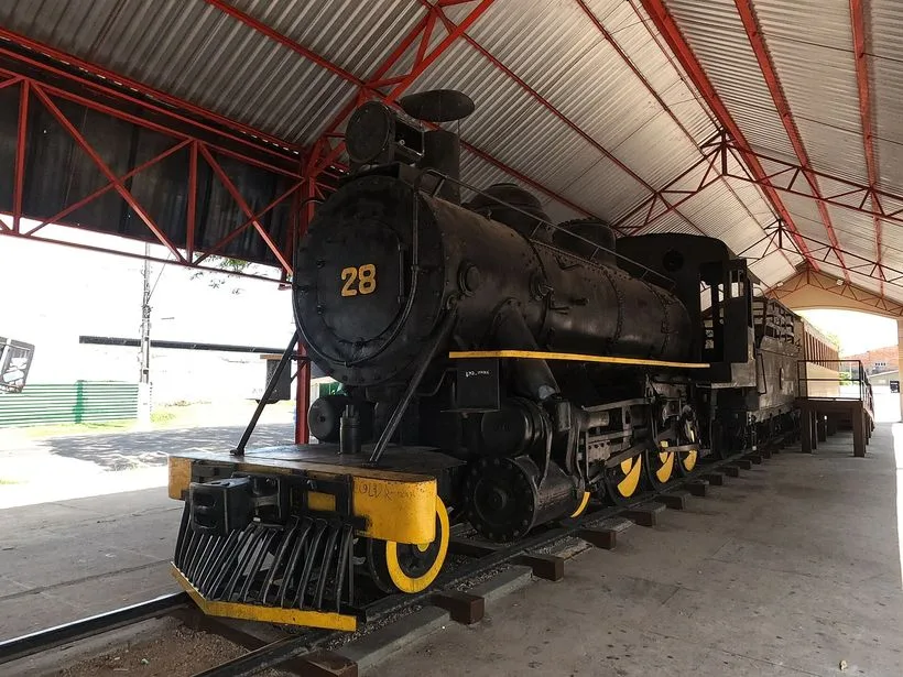 Trem turístico Maria Fumaça em Castanhal