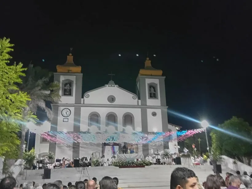 Fachada da Catedral de Nossa Senhora dos Remédios em Caxias (MA)
