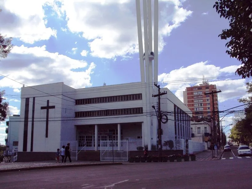 Fachada da Catedral São José em Erechim