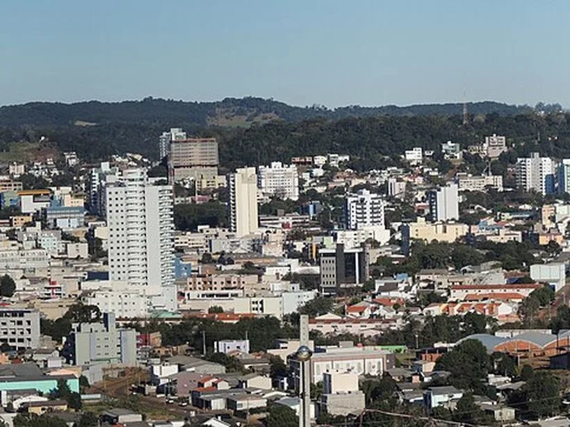 Vista panorâmica da cidade de Francisco Beltrão