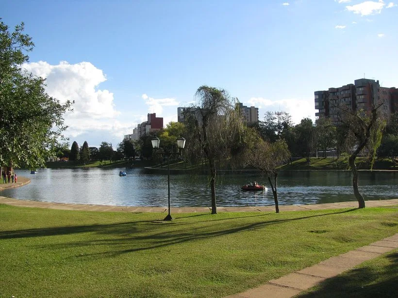 Lagoa das Lágrimas no Parque do Lago de Guarapuava