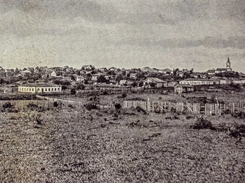 Vista histórica da cidade de Guarapuava