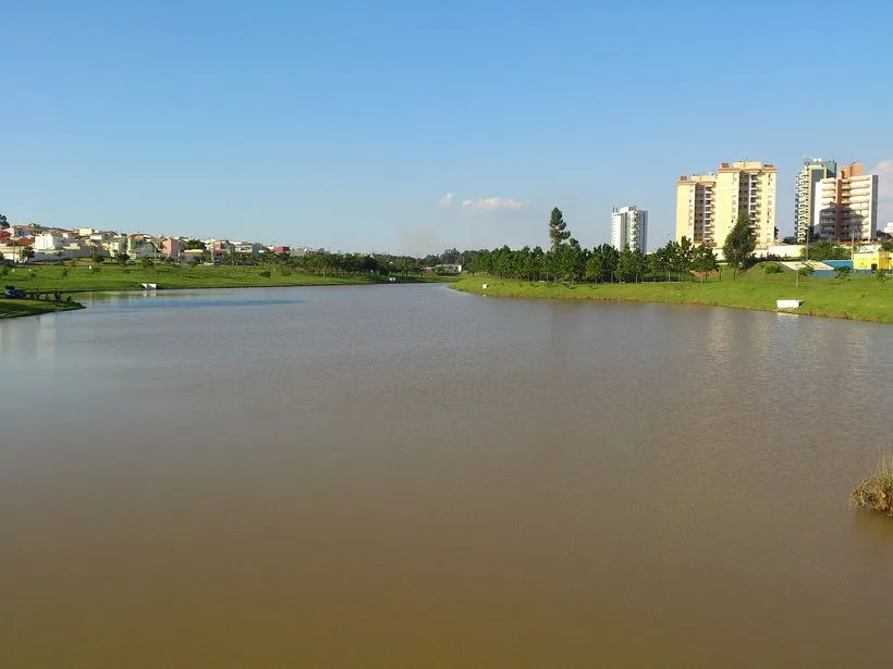 Lago do Parque Ecológico de Indaiatuba