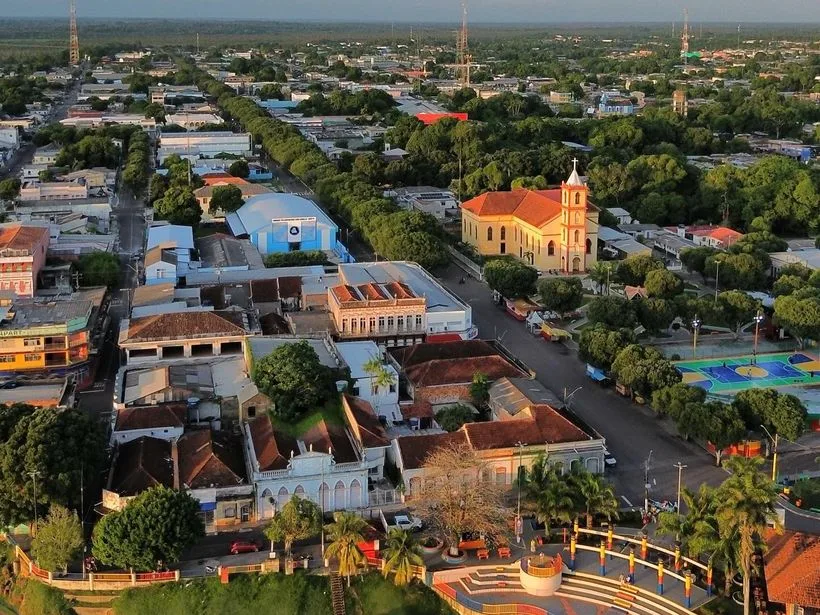 Vista urbana de Itacoatiara, Amazonas