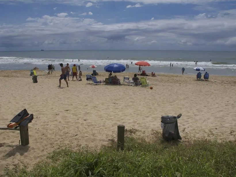 Orla da Praia Brava em Itajaí