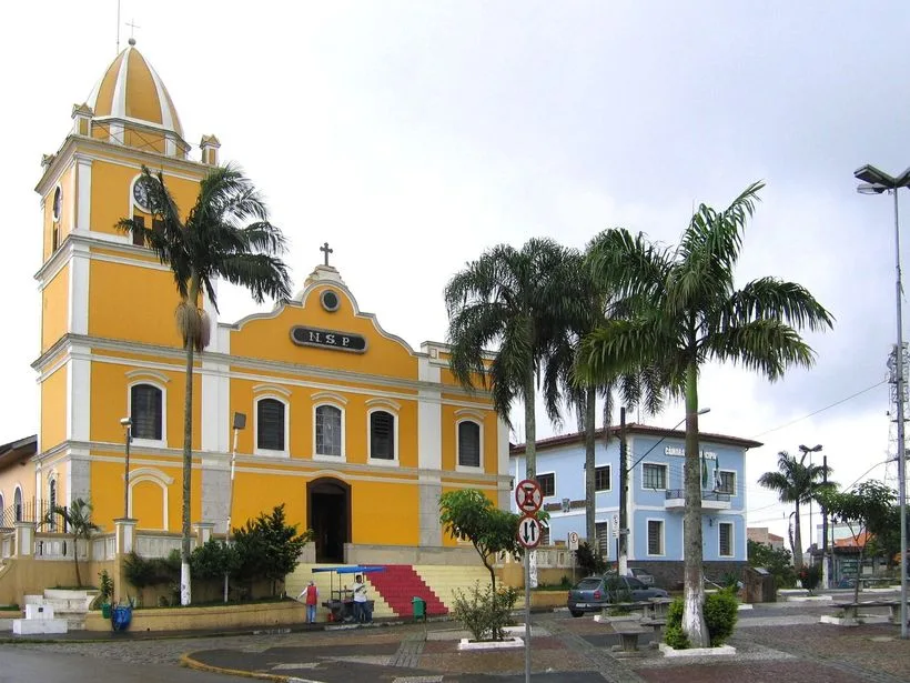 Fachada da Igreja Matriz de Itapecerica da Serra