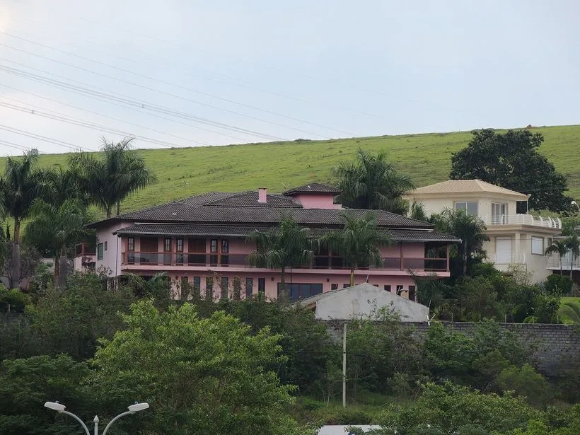 Área verde do Parque Municipal Luiz Latorre em Itatiba