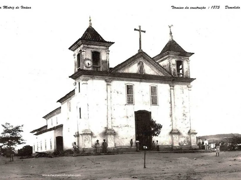 Antiga Igreja Matriz de Itaúna MG