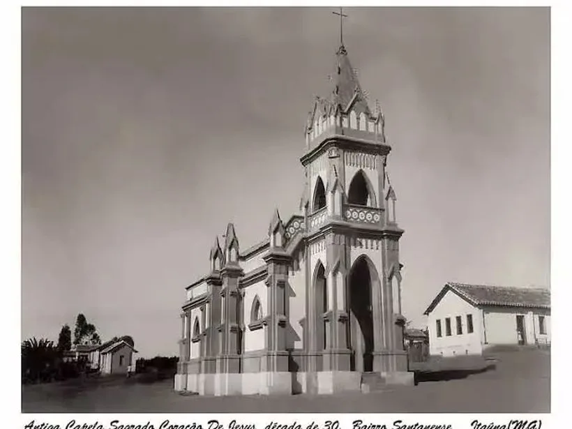 Antiga Capela da Santanense em Itaúna MG
