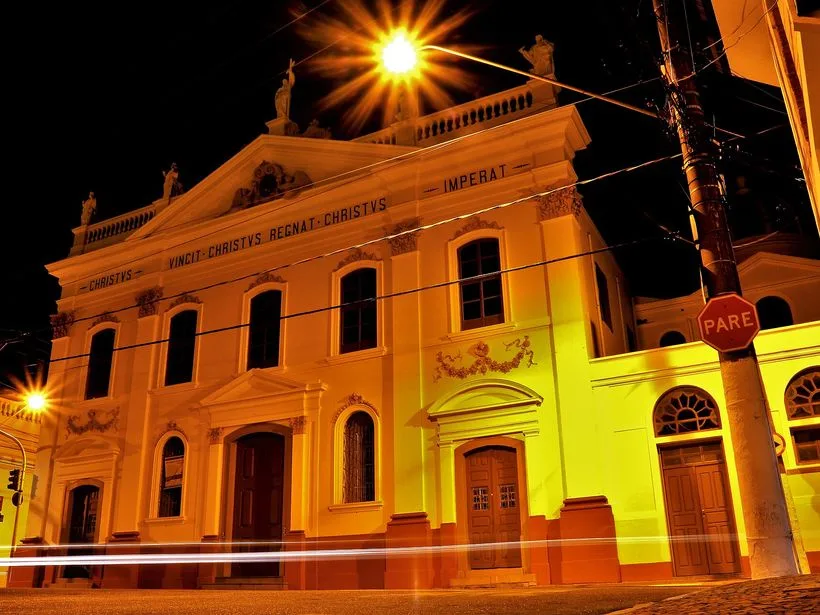 Fachada da Igreja do Senhor Bom Jesus em Itu
