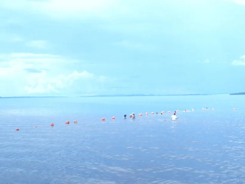 Lago da represa da Usina Hidrelétrica de Itumbiara