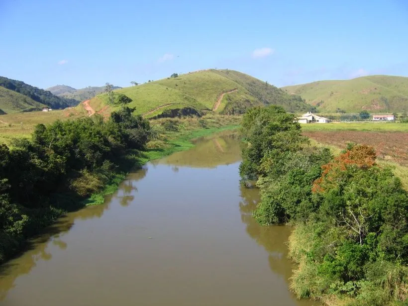 Vista do Rio Paraíba do Sul em Jacareí