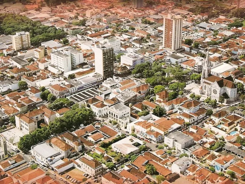 Vista parcial da cidade de Jaú