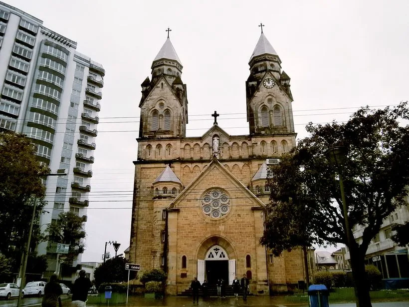 Fachada da Catedral Diocesana de Lages SC