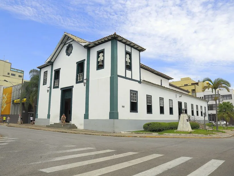 Fachada da Igreja do Rosário em Lavras (MG)