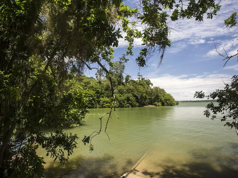 Vista da Lagoa Juparanã em Linhares