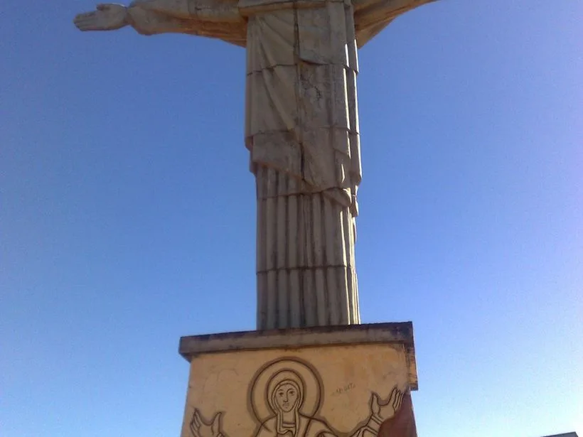 Estátua de Cristo na cidade de Luziânia, Goiás