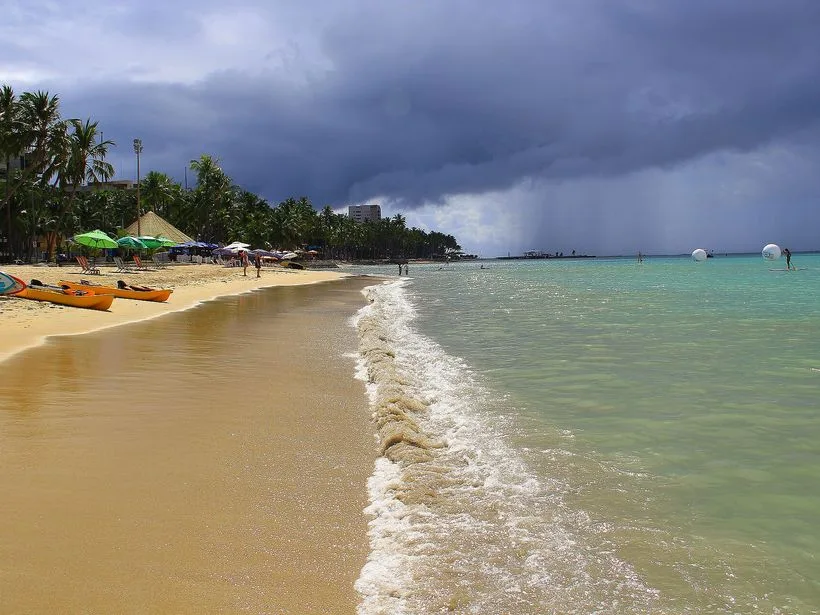 Praia de Ponta Verde em Maceió