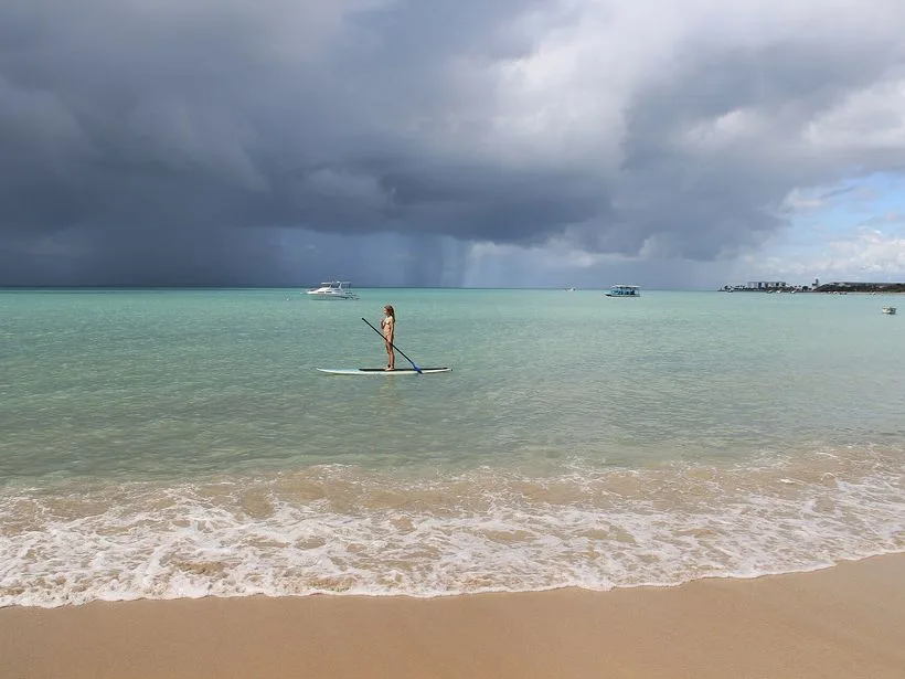 Praia de Pajuçara em Maceió