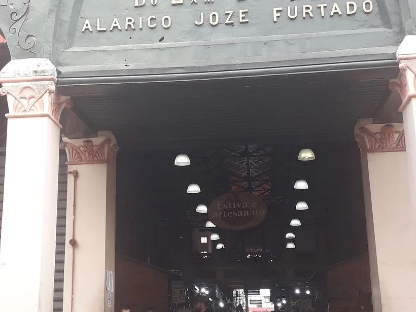 Fachada do Mercado Municipal Adolpho Lisboa em Manaus