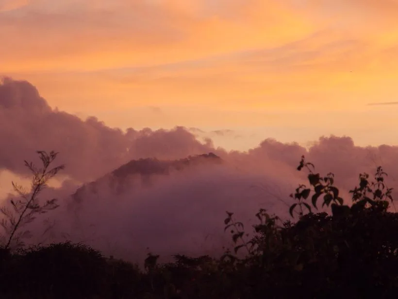 Vista de Maranguape ao amanhecer