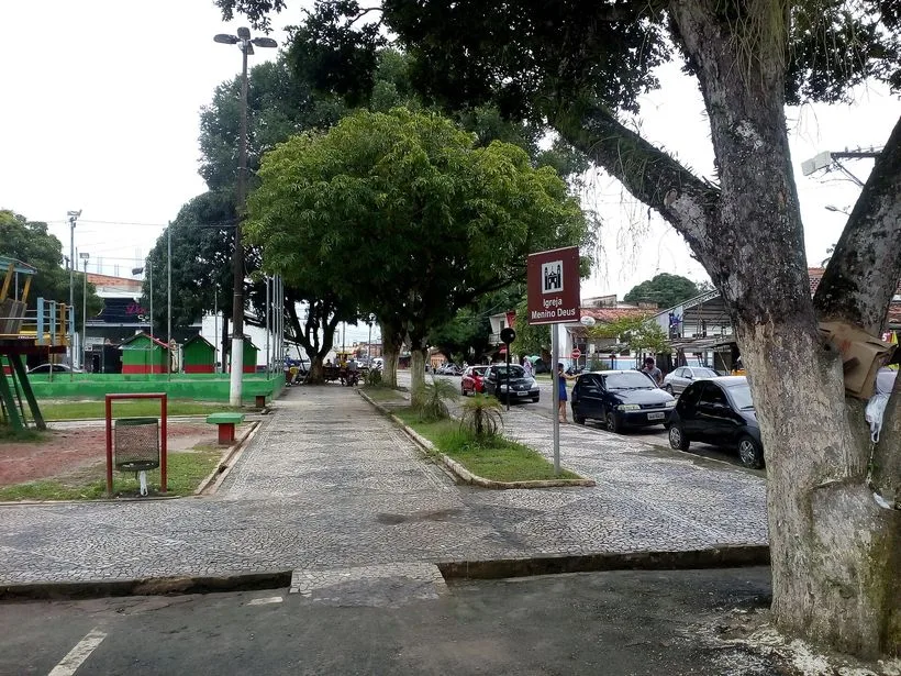 Praça da Matriz em Marituba
