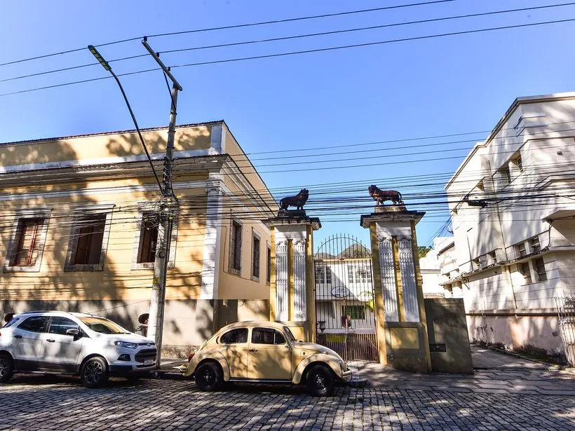 Fachada da antiga residência do Barão de Nova Friburgo