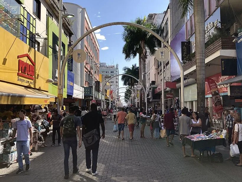 Calçadão comercial de Nova Iguaçu