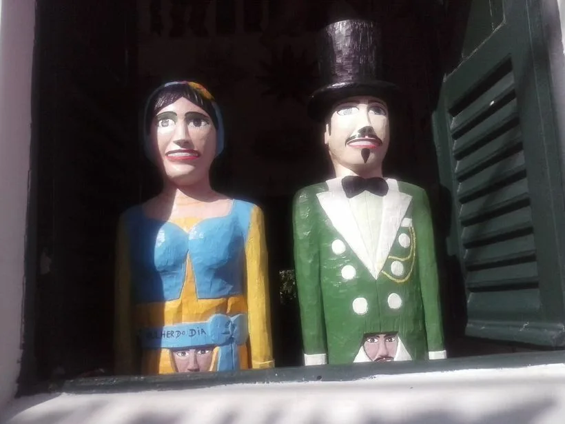 Bonecos gigantes do carnaval de Olinda