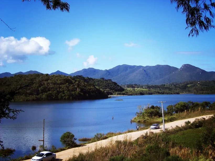 Barragem Piraquara II, no município de Piraquara