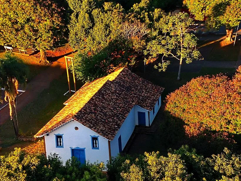 Igrejinha histórica de São Sebastião em Planaltina de Goiás