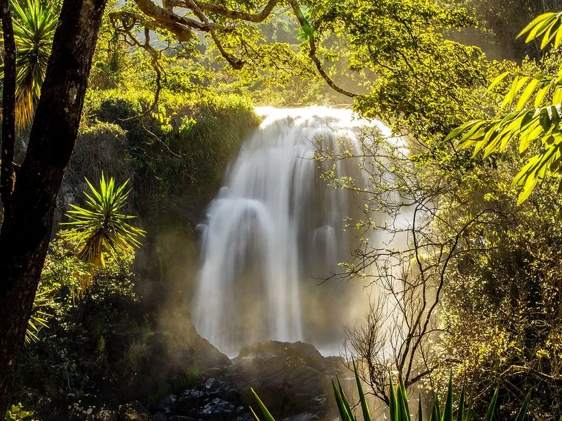 Cascata do Véu das Noivas em Poços de Caldas
