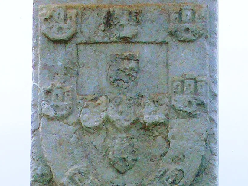 Detalhe do Marco do Descobrimento em Porto Seguro