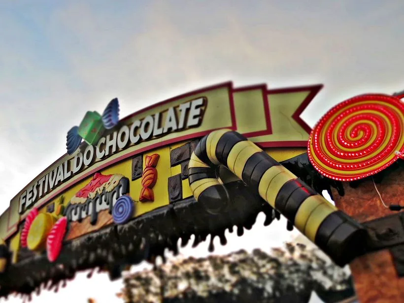 Público no Festival do Chocolate de Ribeirão Pires