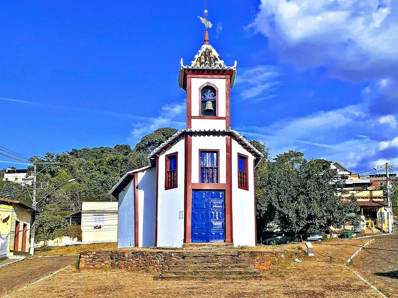 Fachada da Igreja de Nossa Senhora do Ó em Sabará