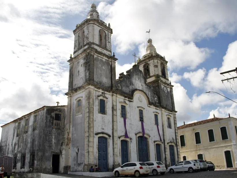 Fachada da Igreja Matriz de Nossa Senhora da Vitória em São Cristóvão