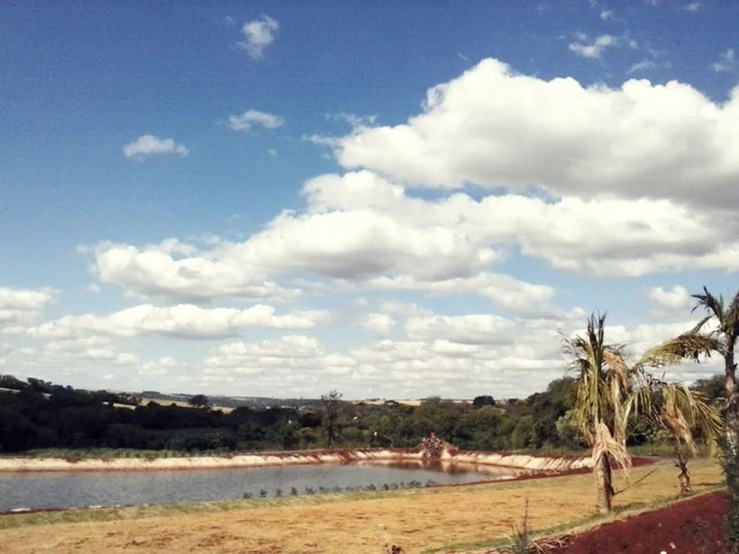 Lago do parque municipal de Sarandi